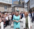 Visita de S.M. la Reina Doña Sofía a Castro Caldelas